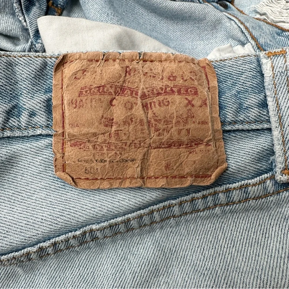 Vintage Levi's 501 Denim Jeans Made in USA Mens Tag 31x32 | Actual 30x30.5